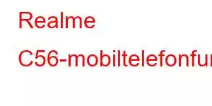 Realme C56-mobiltelefonfunksjoner