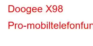 Doogee X98 Pro-mobiltelefonfunksjoner