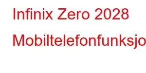 Infinix Zero 2028 Mobiltelefonfunksjoner