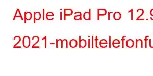 Apple iPad Pro 12.9 2021-mobiltelefonfunksjoner