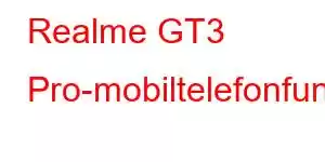 Realme GT3 Pro-mobiltelefonfunksjoner