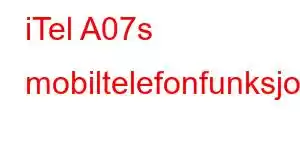 iTel A07s mobiltelefonfunksjoner