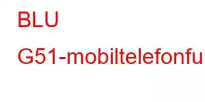 BLU G51-mobiltelefonfunksjoner