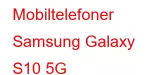 Mobiltelefoner Samsung Galaxy S10 5G Mobiltelefonfunksjoner