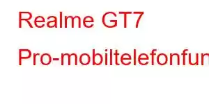 Realme GT7 Pro-mobiltelefonfunksjoner