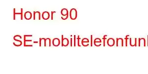 Honor 90 SE-mobiltelefonfunksjoner