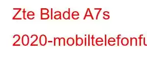 Zte Blade A7s 2020-mobiltelefonfunksjoner