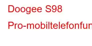 Doogee S98 Pro-mobiltelefonfunksjoner