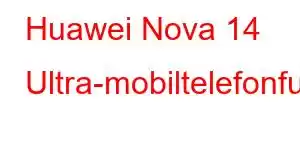 Huawei Nova 14 Ultra-mobiltelefonfunksjoner