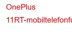 OnePlus 11RT-mobiltelefonfunksjoner