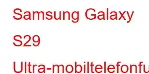 Samsung Galaxy S29 Ultra-mobiltelefonfunksjoner