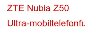 ZTE Nubia Z50 Ultra-mobiltelefonfunksjoner