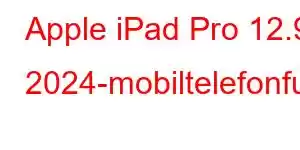 Apple iPad Pro 12.9 2024-mobiltelefonfunksjoner