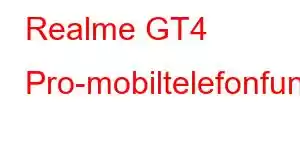 Realme GT4 Pro-mobiltelefonfunksjoner