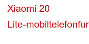 Xiaomi 20 Lite-mobiltelefonfunksjoner