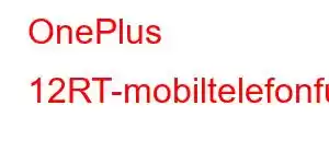 OnePlus 12RT-mobiltelefonfunksjoner