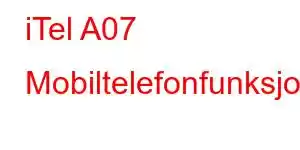 iTel A07 Mobiltelefonfunksjoner