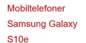 Mobiltelefoner Samsung Galaxy S10e Mobiltelefonfunksjoner