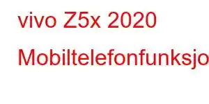 vivo Z5x 2020 Mobiltelefonfunksjoner