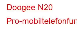 Doogee N20 Pro-mobiltelefonfunksjoner