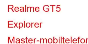 Realme GT5 Explorer Master-mobiltelefonfunksjoner