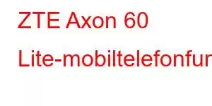 ZTE Axon 60 Lite-mobiltelefonfunksjoner