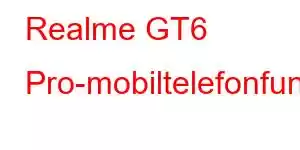 Realme GT6 Pro-mobiltelefonfunksjoner