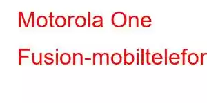 Motorola One Fusion-mobiltelefonfunksjoner