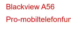 Blackview A56 Pro-mobiltelefonfunksjoner