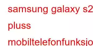 samsung galaxy s20 pluss mobiltelefonfunksjoner