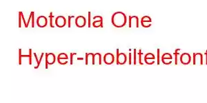 Motorola One Hyper-mobiltelefonfunksjoner